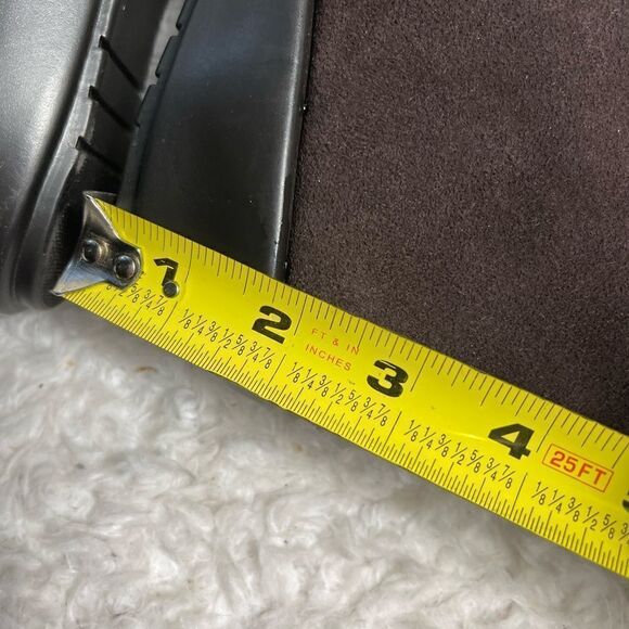 Aerosoles StichnTurn leather suede Brown ankle boots front zipper size 11 - Picture 6 of 10